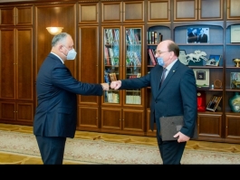 Президент Республики Молдова провел встречу с Послом Российской Федерации