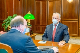 Moldovan President to have a meeting with Russian Ambassador