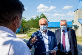 Președintele țării a vizitat satul Ivanovca din raionul Hîncești