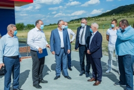 Президент Молдовы посетил спортивный комплекс в селе Пэнэшешть Страшенского района