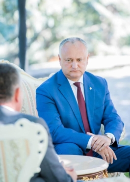 Preşedintele Republicii Moldova a avut o întrevedere cu liderul Transnistriei