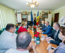 Президент страны встретился с примарами некоторых населенных пунктов Криулянского района