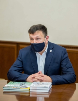Șeful statului a avut o întrevedere cu rectorul Universității de Stat din Tiraspol