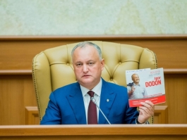 Игорь Додон представил отчет о работе, выполненной за время своего мандата