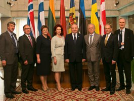 Președintele Nicolae Timofti a avut o întrevedere cu un grup de președinți și vicepreședinți ai parlamentelor Țărilor Baltice și Nordice