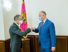 Şeful statului a avut o întrevedere cu șeful Misiunii OSCE în Moldova