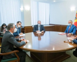 Глава государства провел встречу с главой Миссии ОБСЕ в Молдове