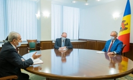 Preşedintele Republicii Moldova a avut o întrevedere cu Ambasadorul Republicii Armenia