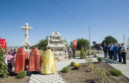 Глава государства посетил село Оксентя Дубоссарского района