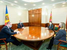 Президент Игорь Додон провел встречу с послом Австрии в Республике Молдова