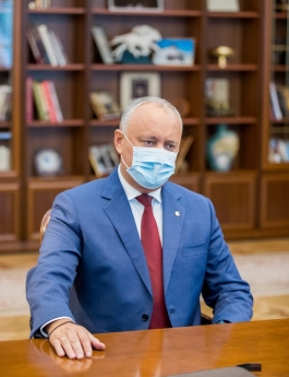 Igor Dodon a avut o întrevedere de lucru cu Oleg Vasnețov