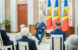 Președintele Republicii Moldova a convocat o ședință cu membrii Consiliului Societății Civile