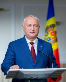 Președintele Republicii Moldova a salutat participanții Forumului economic moldo-rus