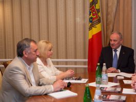 President meets leadership of Transnistria-based Moldova-run schools