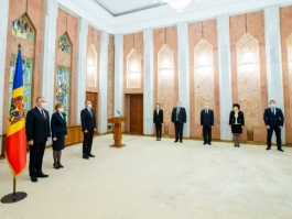 Состоялась церемония приведения к присяге четырех министров и вице-премьера по реинтеграции