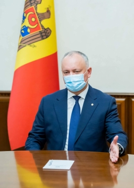 Președintele Republicii Moldova a avut o întrevedere cu Ambasadorul Republicii Belarus