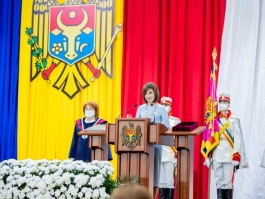 Inauguration speech of the President of the Republic of Moldova, Maia Sandu