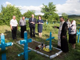 Președintele Nicolae Timofti a participat la festivitățile dedicate Hramului satului Ciobalaccia, Cantemir