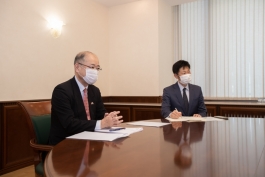 Президент Майя Санду встретилась с Послом Японии в Республике Молдова Йошихиро Катаямой