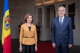 Președinții Republicii Moldova și Austriei, Maia Sandu şi Alexander Van der Bellen, au convenit să avanseze cooperarea dintre cele două țări