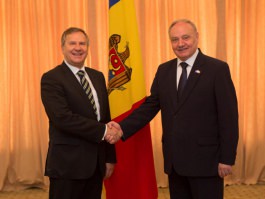Președintele Nicolae Timofti a avut o întrevedere cu ambasadorul Republicii Austria, Michael Schwarzinger