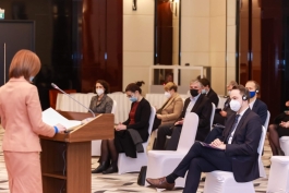 Выступление Президента Республики Молдова госпожи Майи Санду на открытии Форума, посвященного европейской интеграции: Путь к европейскому будущему Молдовы