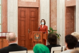 Președinta Maia Sandu a înmânat distincțiile de stat unor personalități de excepție