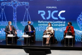 Выступление Президента Республики Молдова госпожи Майи Санду         на открытии Форума по реформированию юстиции и борьбе с коррупцией 