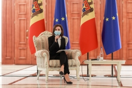 Președinta Maia Sandu a susținut o conferință de presă pe subiecte de actualitate internă și externă