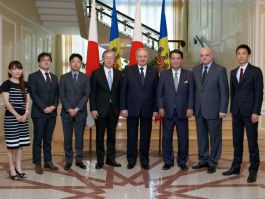 Președintele Nicolae Timofti a avut o întrevedere cu viceministrul parlamentar pentru afaceri externe al Japoniei, Takao Makino