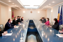 Президент Майя Санду благодарит Румынию за поддержку в процессе модернизации страны