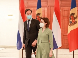 President Maia Sandu discussed with Dutch Prime Minister Mark Rutte about how important it is to restore peace in the region