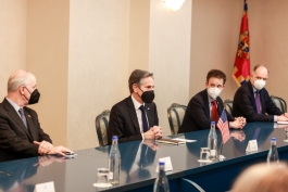 President Maia Sandu at the meeting with the US Secretary of State Antony Blinken: "We need the help of the international community to deal with the flow of refugees"
