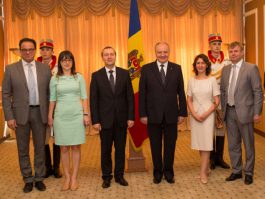 Moldovan president receives accreditation letters from German, Lithuanian envoys