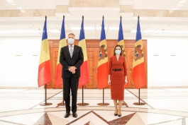 President Maia Sandu at the meeting with President Klaus Iohannis: "We have a full agenda, reflecting a friendly relationship of strategic partnership"