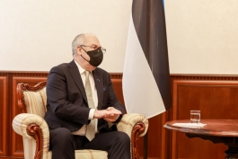 Șefa statului a avut o întrevedere cu  Președintele Estoniei, Alar Karis