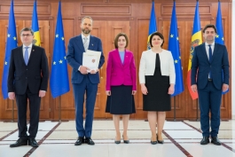 The Republic of Moldova handed over the completed questionnaire for accession to the European Union