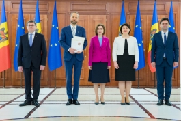 The Republic of Moldova handed over the completed questionnaire for accession to the European Union