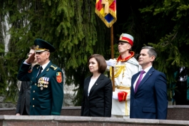 Глава государства приняла участие в праздновании 30-летия со дня основания Главного штаба Национальной армии 