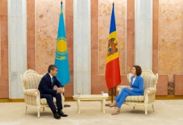 President Maia Sandu received letters of accreditation from the Ambassadors of Poland, Slovakia, Georgia and Kazakhstan