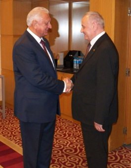 Президент Николае Тимофти встретился в Анкаре с белорусским премьер-министром Михаилом Мясниковичем