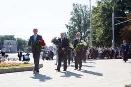 Președintele Republicii Moldova, Nicolae Timofti, a participat la manifestațiile consacrate sărbătorii naționale „Limba noastră cea Română”