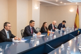 Президент Майя Санду встретилась с Председателем Правительства Королевства Испания Педро Санчесом 