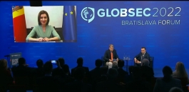 The Head of State attended the GLOBSEC Forum 2022 Conference