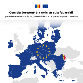 President Maia Sandu welcomes the European Commission's opinion on the Republic of Moldova's EU candidate status: "It is the hope our citizens need"