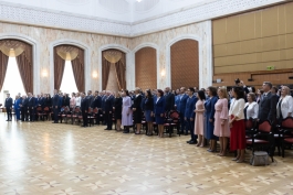 Adresarea Președintei Maia Sandu la ședinţa comună a Parlamentului Republicii Moldova şi a Parlamentului României