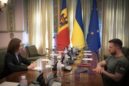 Президент Майя Санду в рамках визита в Украину: «Граждане нашей страны заслуживают мирной и благополучной жизни в европейской семье»