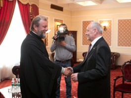 Președintele Republicii Moldova, Nicolae Timofti, a avut o întrevedere cu ÎPS Vladimir, mitropolitul Chișinăului și al Întregii Moldove