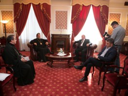 Президент Республики Молдова Николае Тимофти провел встречу с митрополитом Кишинева и всея Молдовы Владимиром