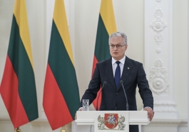 Заявление для прессы Президента Майи Санду по результатам встречи с Президентом Литвы Гитанасом Науседой